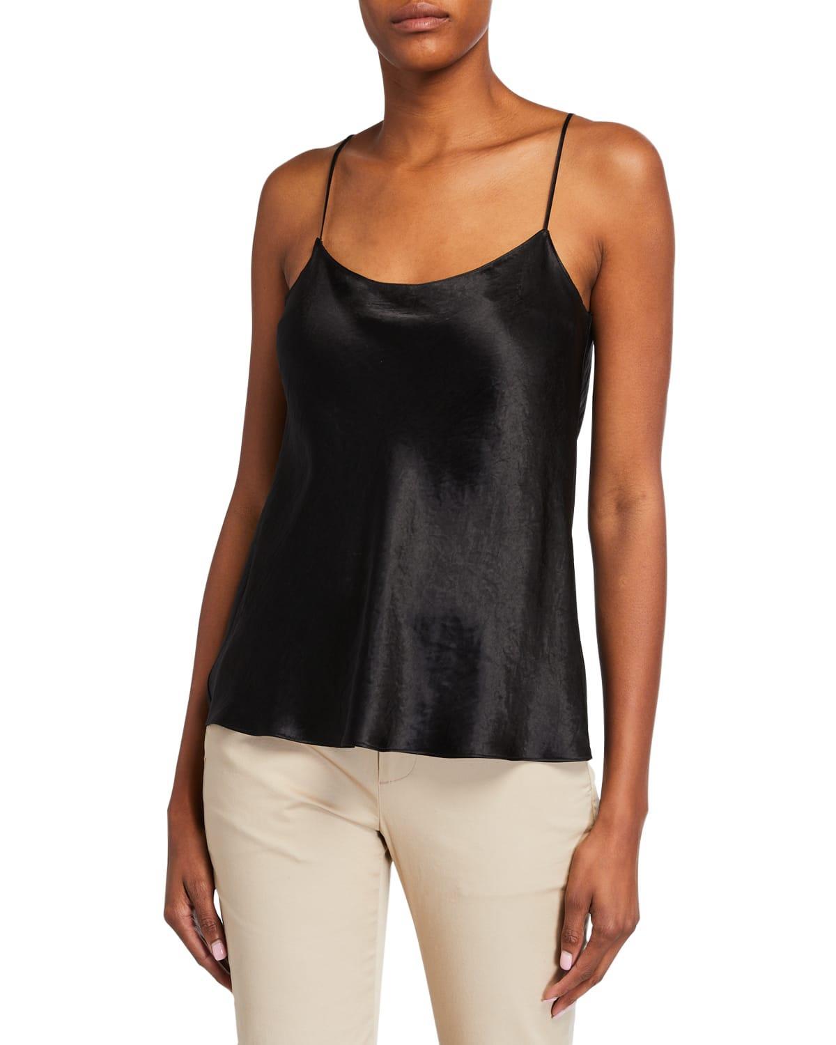 Satin Scoop-Neck Cami Product Image