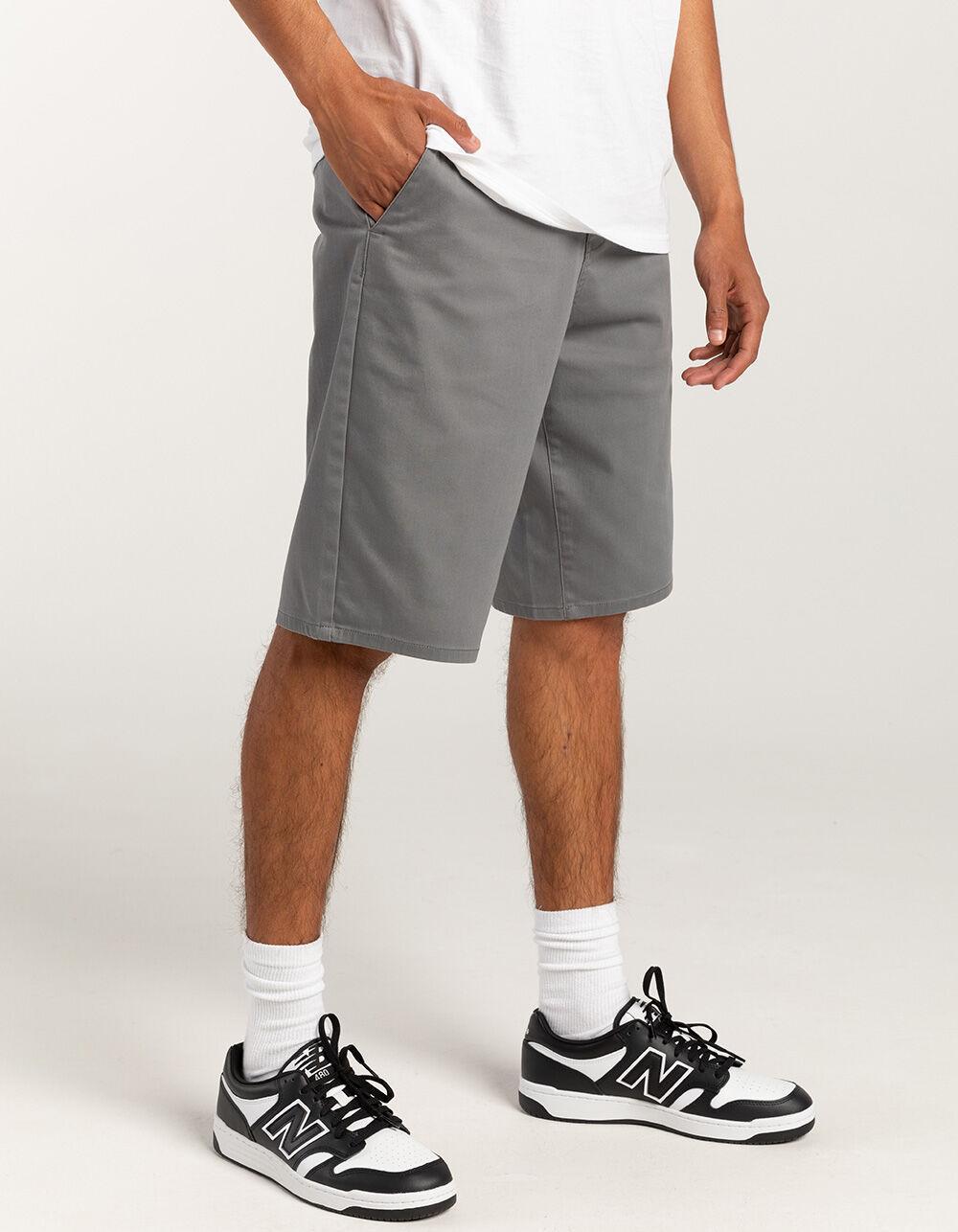 RSQ Mens Longer 12" Chino Shorts - CHARCOAL Product Image