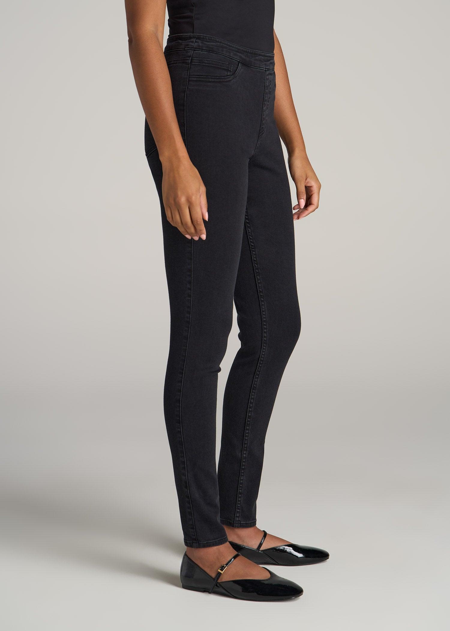 Women's Tall Jeggings in Washed Black Product Image