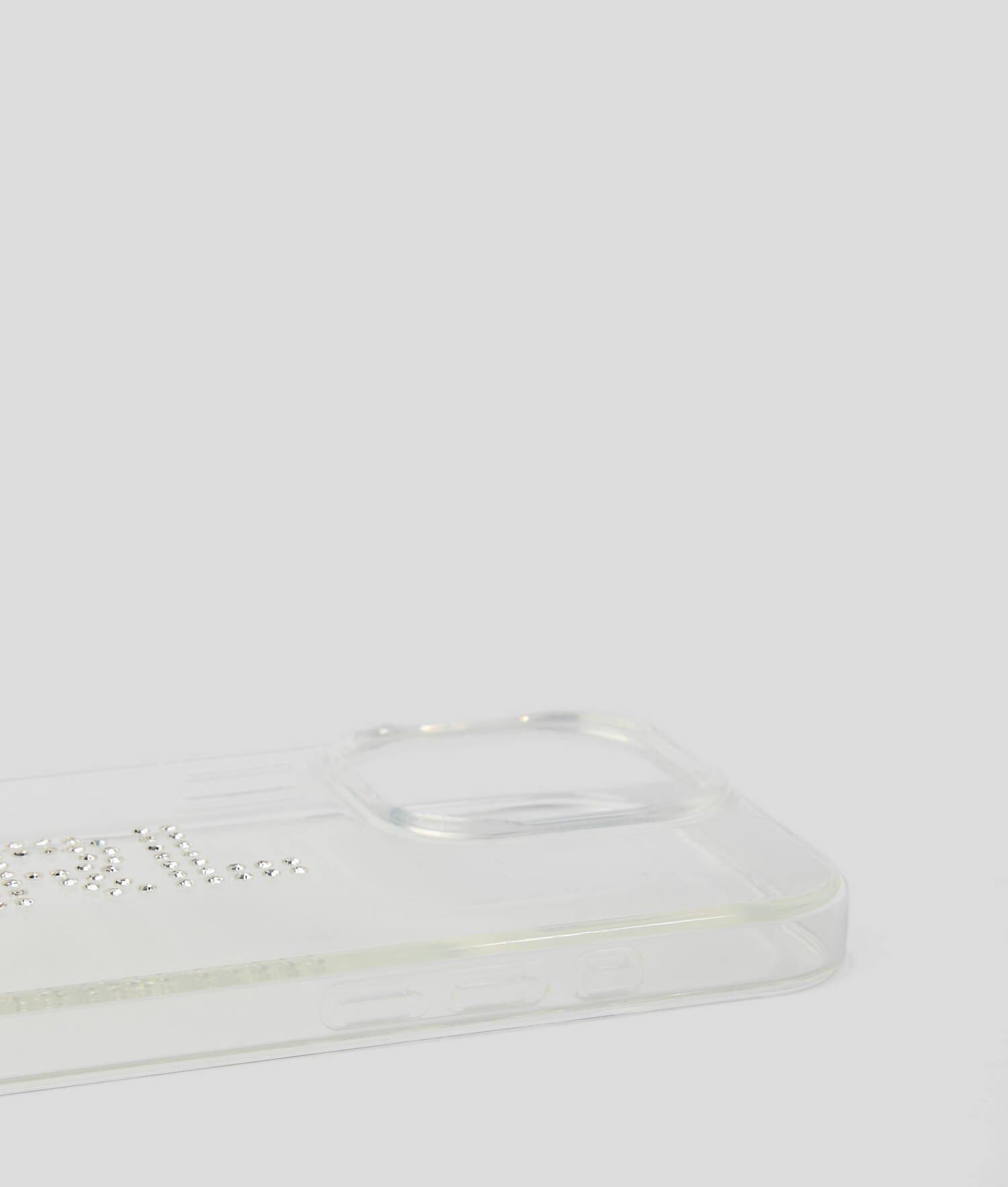 RHINESTONE KARL LOGO IPHONE 16 PRO MAX CASE Product Image