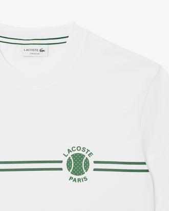 Men's Printed Embroidered Cotton Jersey T-Shirt Product Image