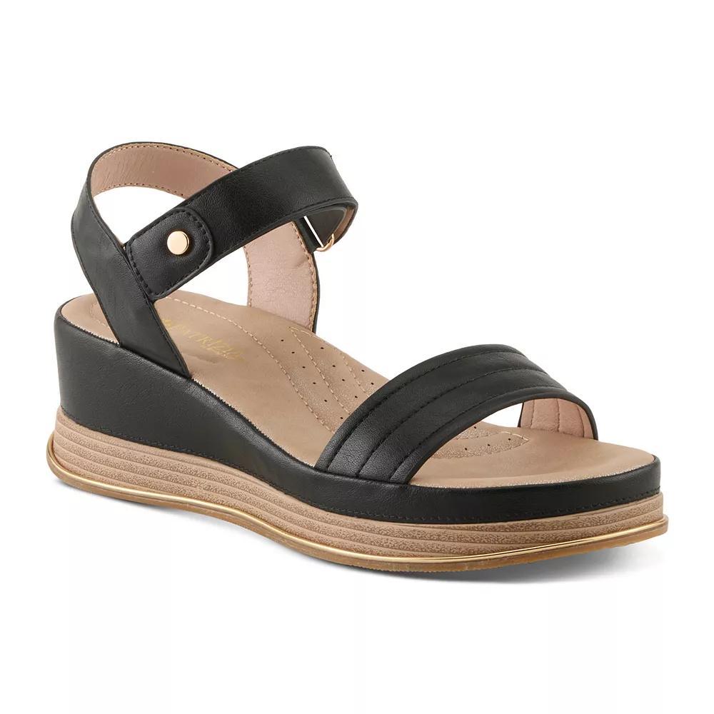 Patrizia Sahil Women's Wedge Sandals, Size: 41, Black Product Image