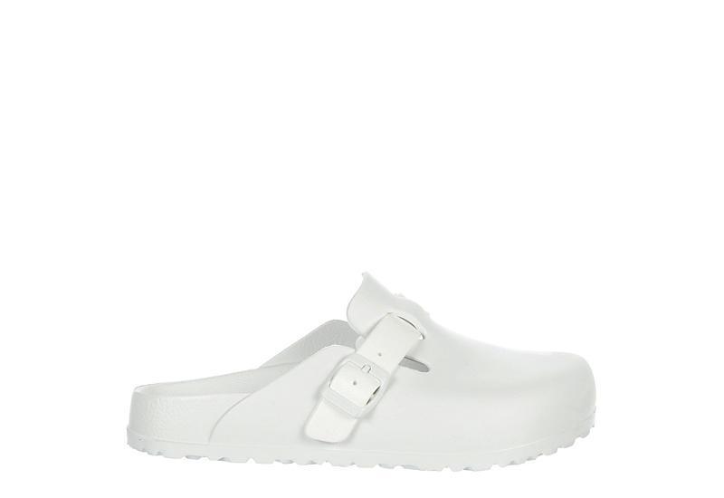 Birkenstock Womens Boston Slip On Buckled Clog Flats Product Image