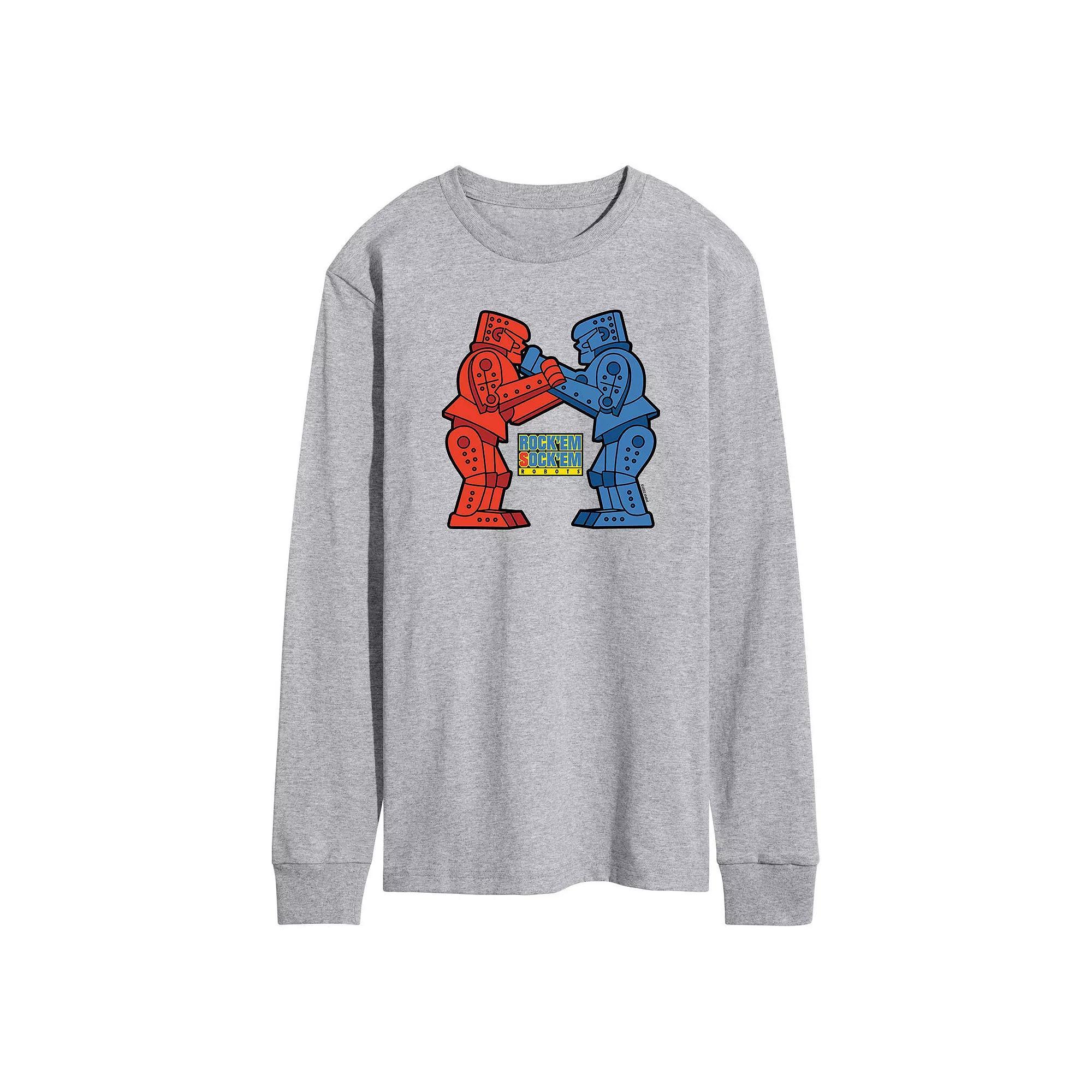 Mens Rock Em Sock Em Robots Tee Product Image