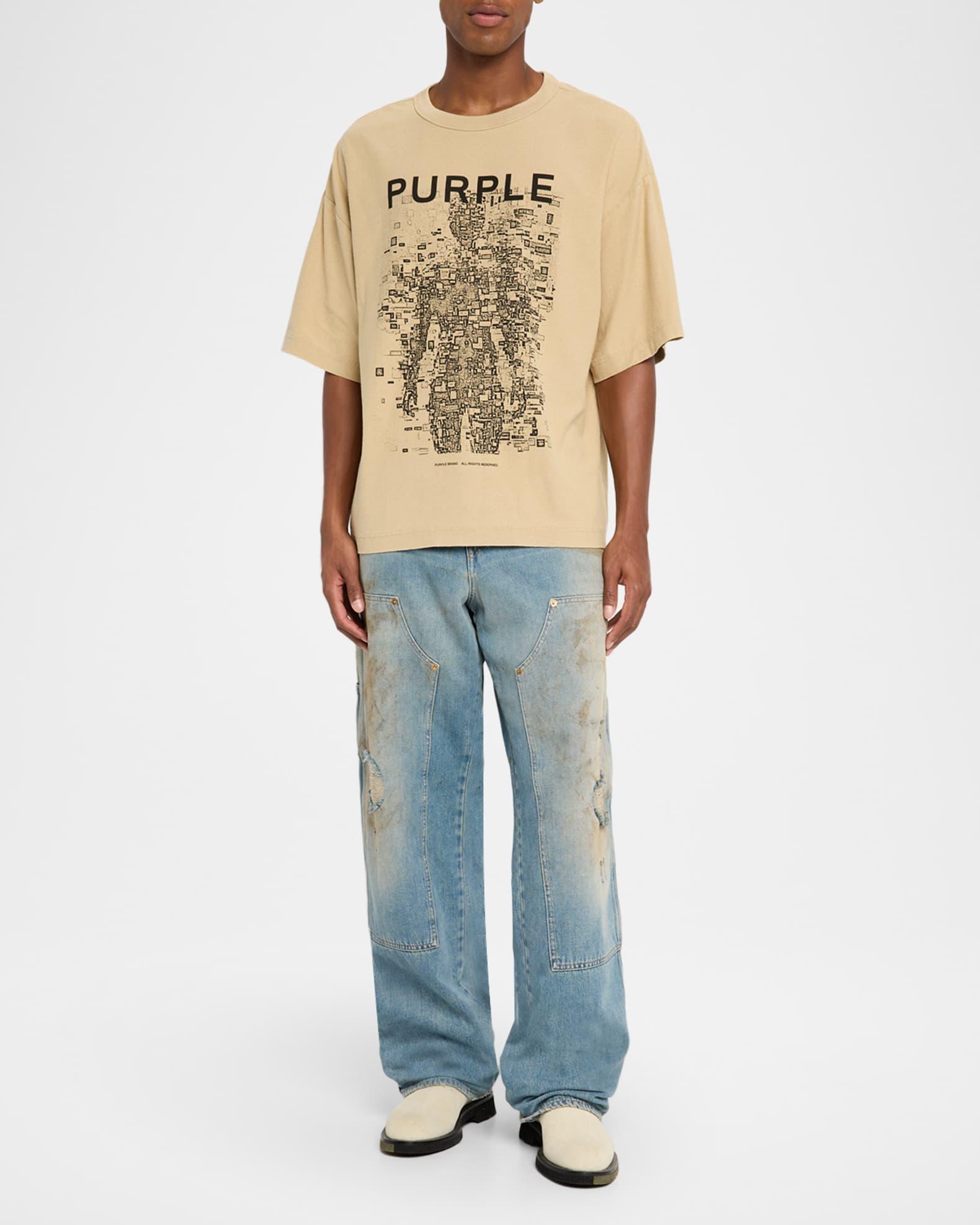 Men's Oversized-Fit Logo Graphic T-Shirt Product Image