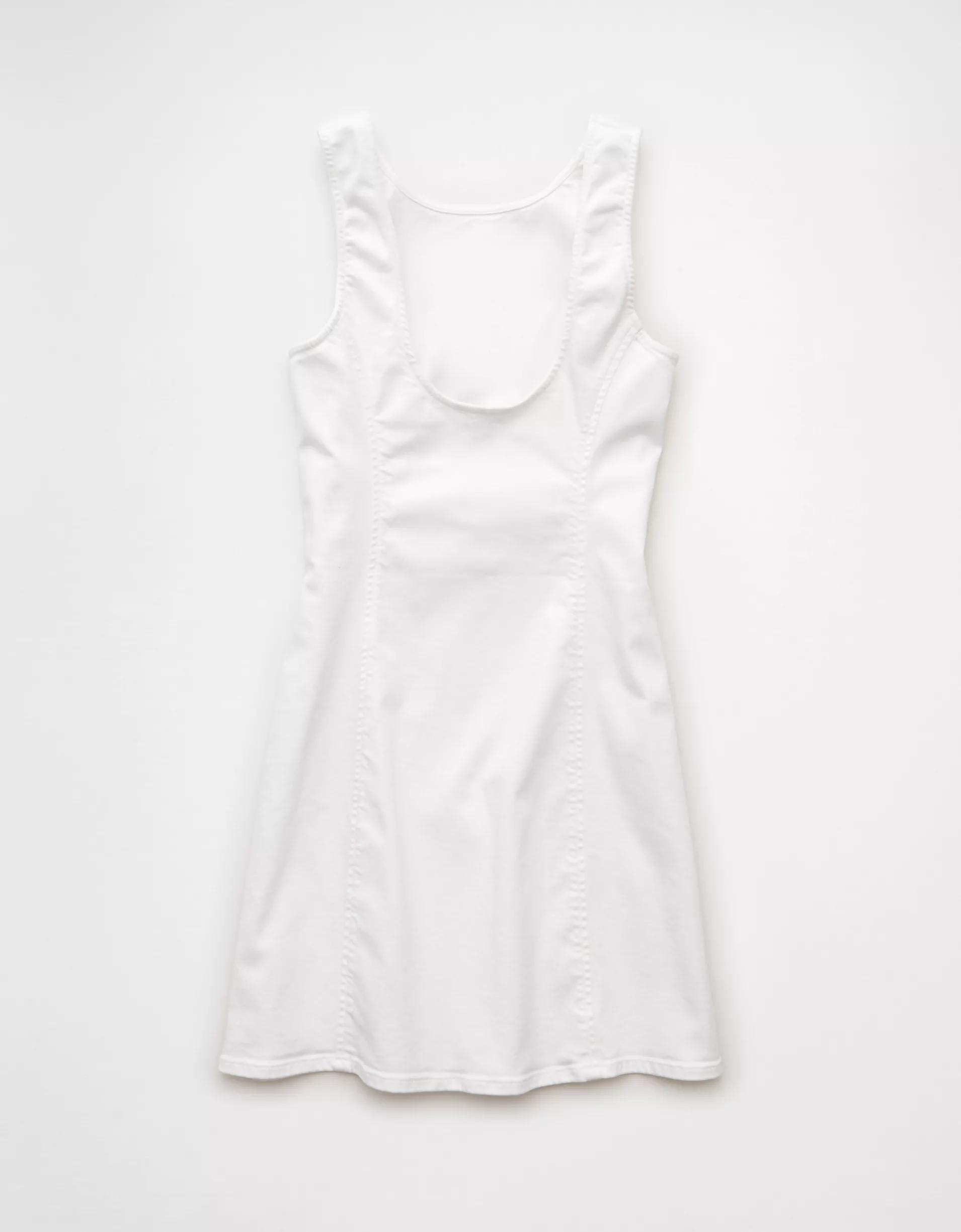 AE Next Level Denim Mini Dress Product Image