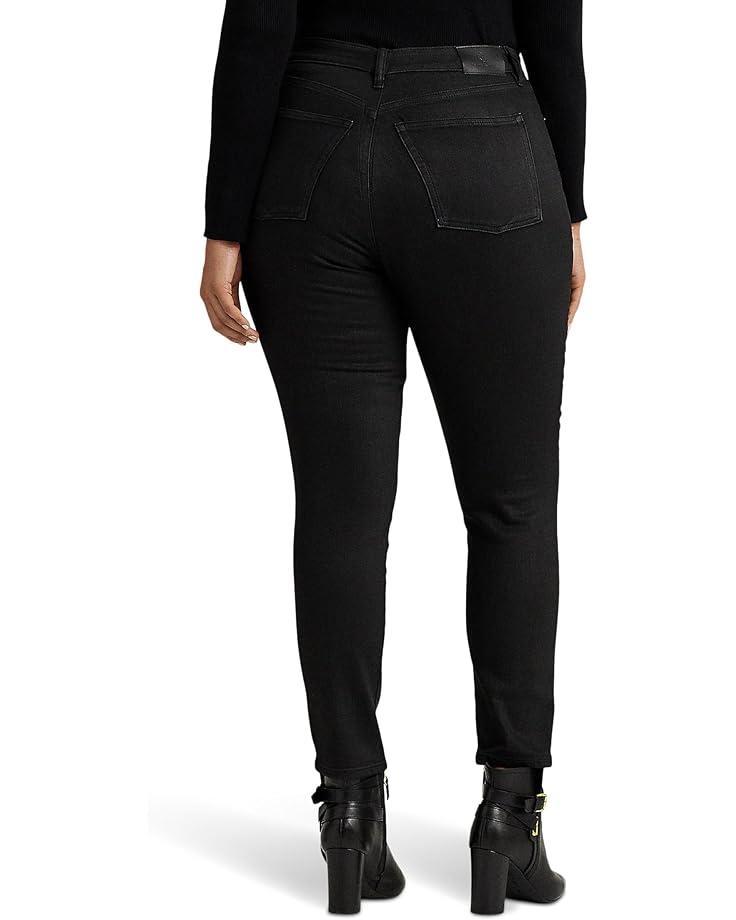 High-Rise Relaxed Cropped Jeans in Atlas Wash Product Image