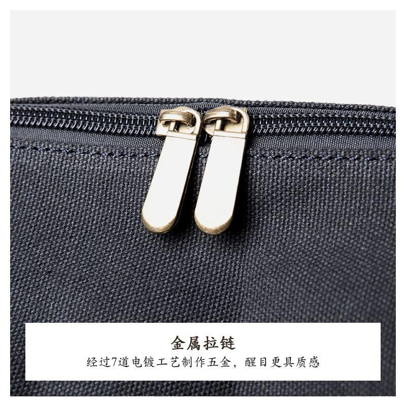 Buckled Canvas Crossbody Bag Product Image