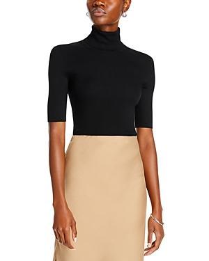 Womens Wool Turtleneck Sweater Product Image