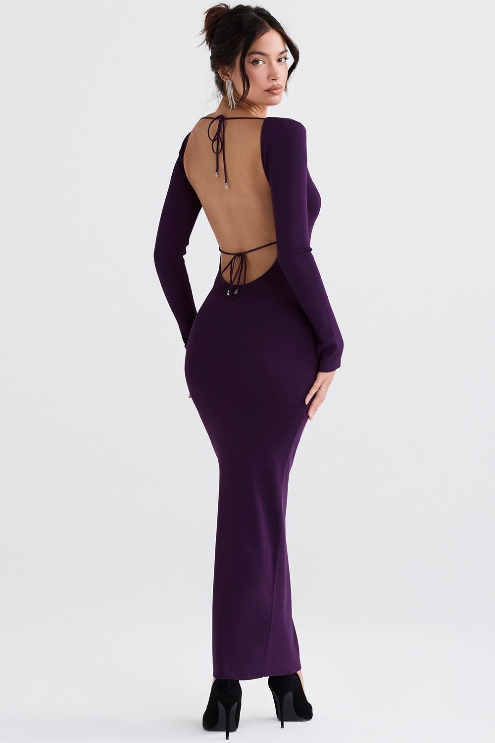 Teia Hot Pink Draped Corset Midi Dress Product Image
