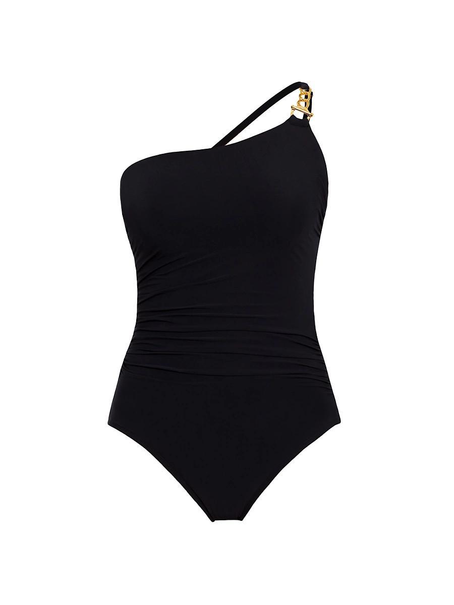 Magicsuit Hyperlink Charlize One Shoulder One Piece Swimsuit Product Image