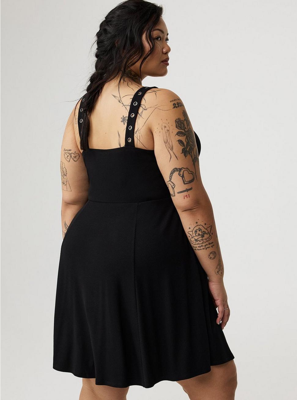 Mini Western-Buckle Tank Dress Product Image
