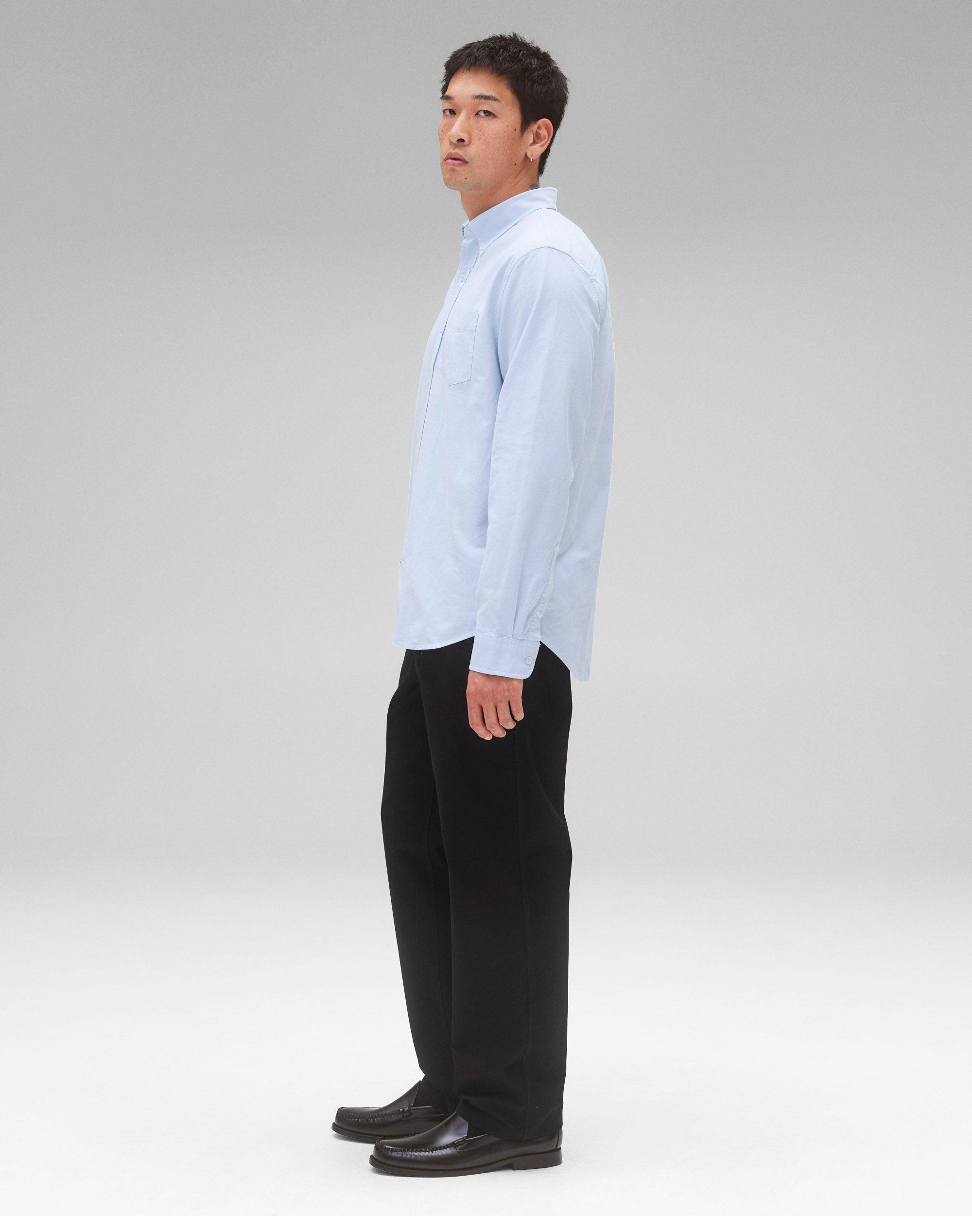 Cotton Oxford Windsor Standard Shirt Male Product Image