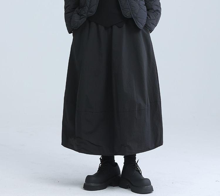 Plain Quilted Single-Breasted Jacket Product Image