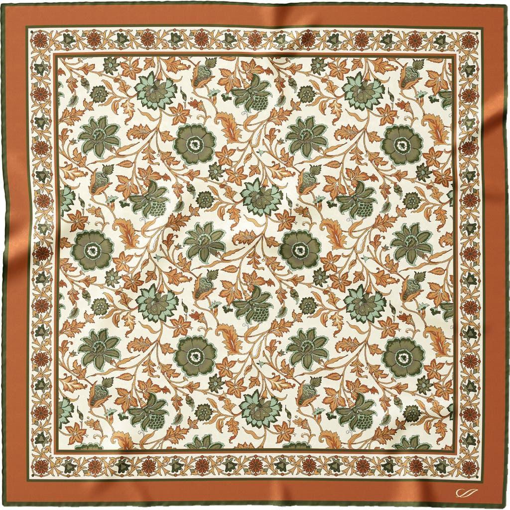Elizabetta Ibiza - Silk Pocket Squarefor Men in Terracotta at Nordstrom Product Image