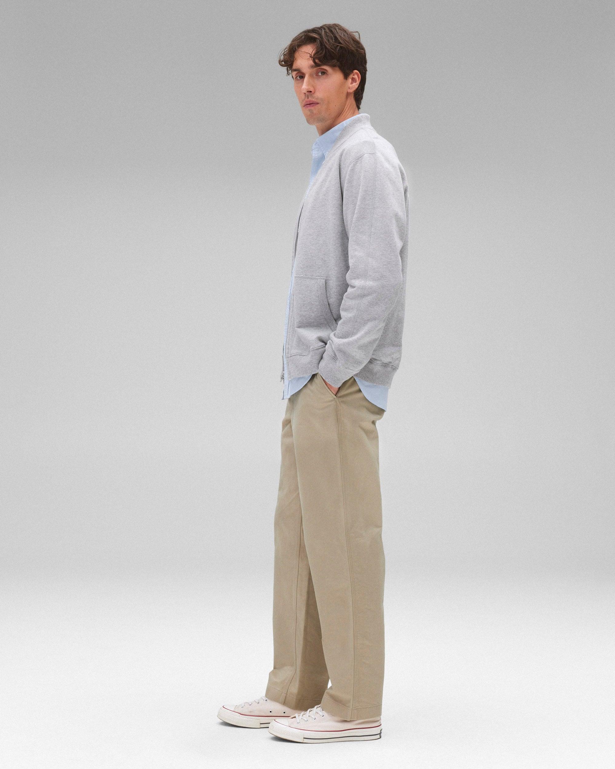 Midweight Terry Standard Zip Bomber Male Product Image