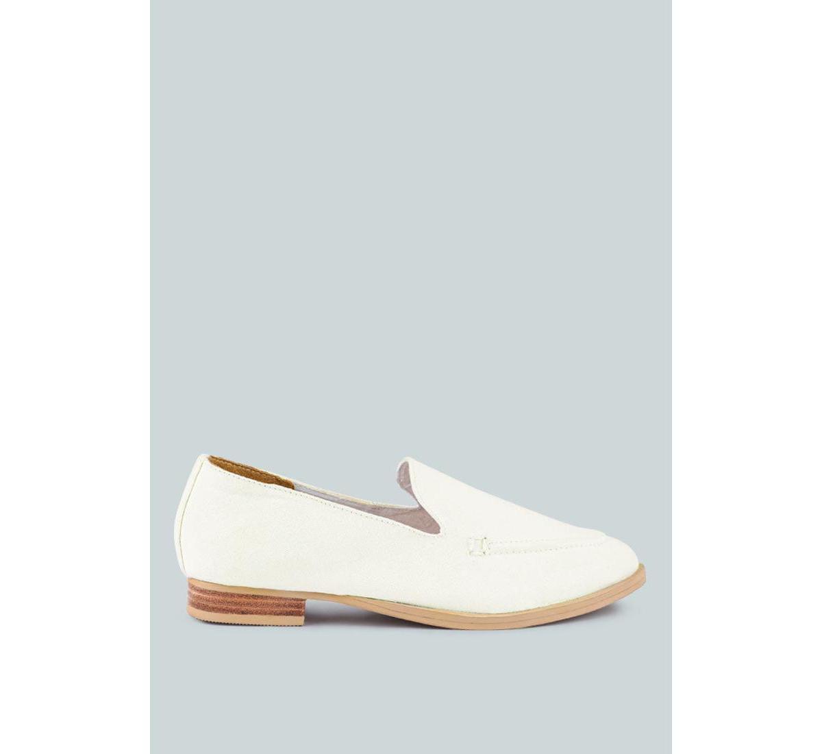 Women's Rag & Co BOUGIE Canvas Women's Loafers, Size: 10 Product Image