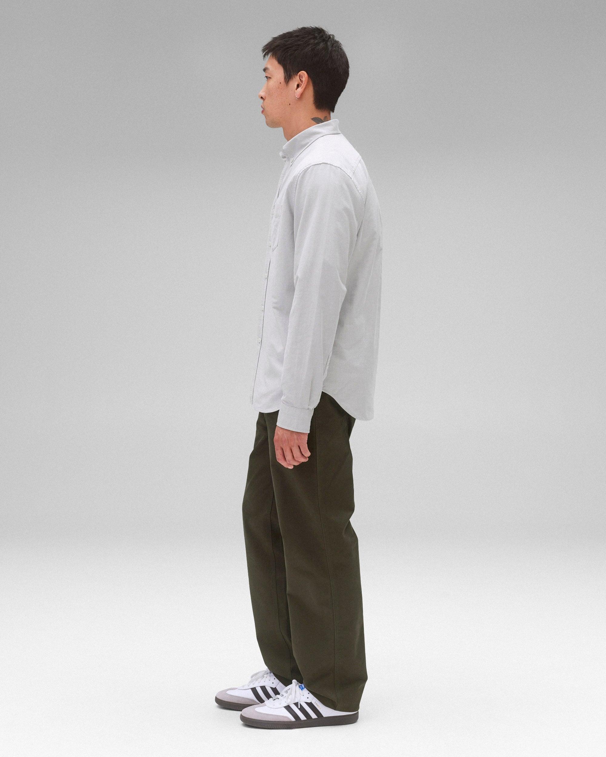 Cotton Oxford Windsor Standard Shirt Male Product Image