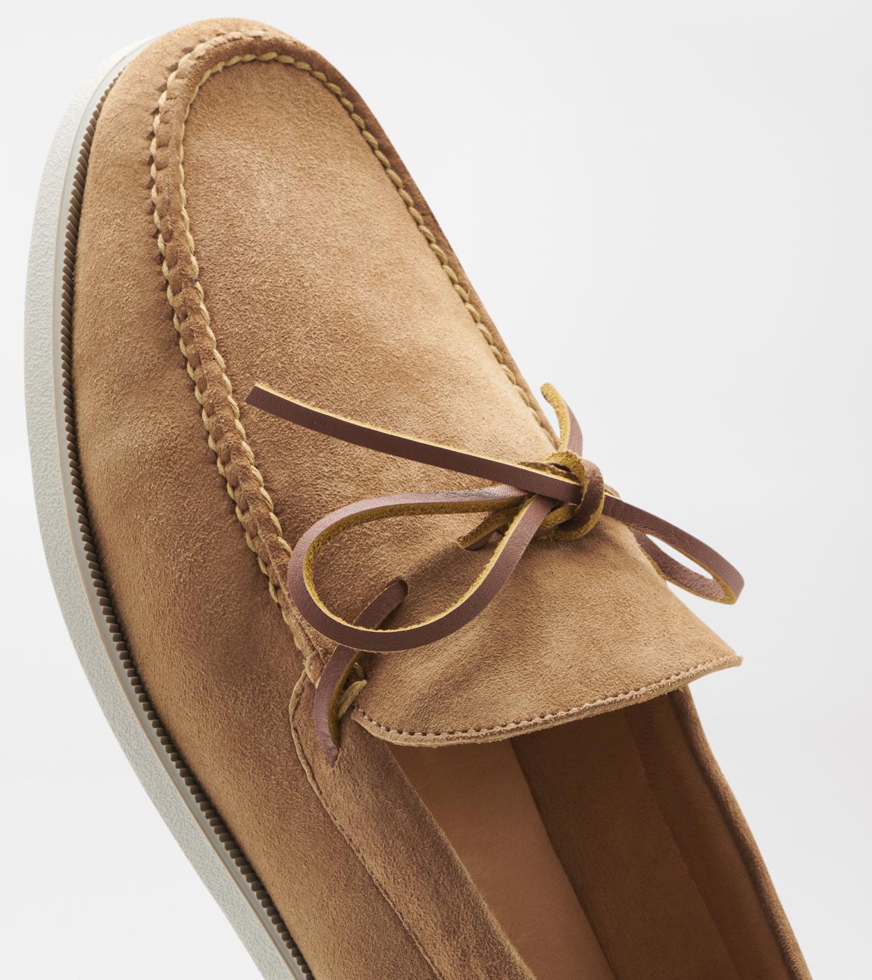 Peter Millar Mens Excursionist Boat Shoe | Color: Whiskey | Size: 8 Product Image