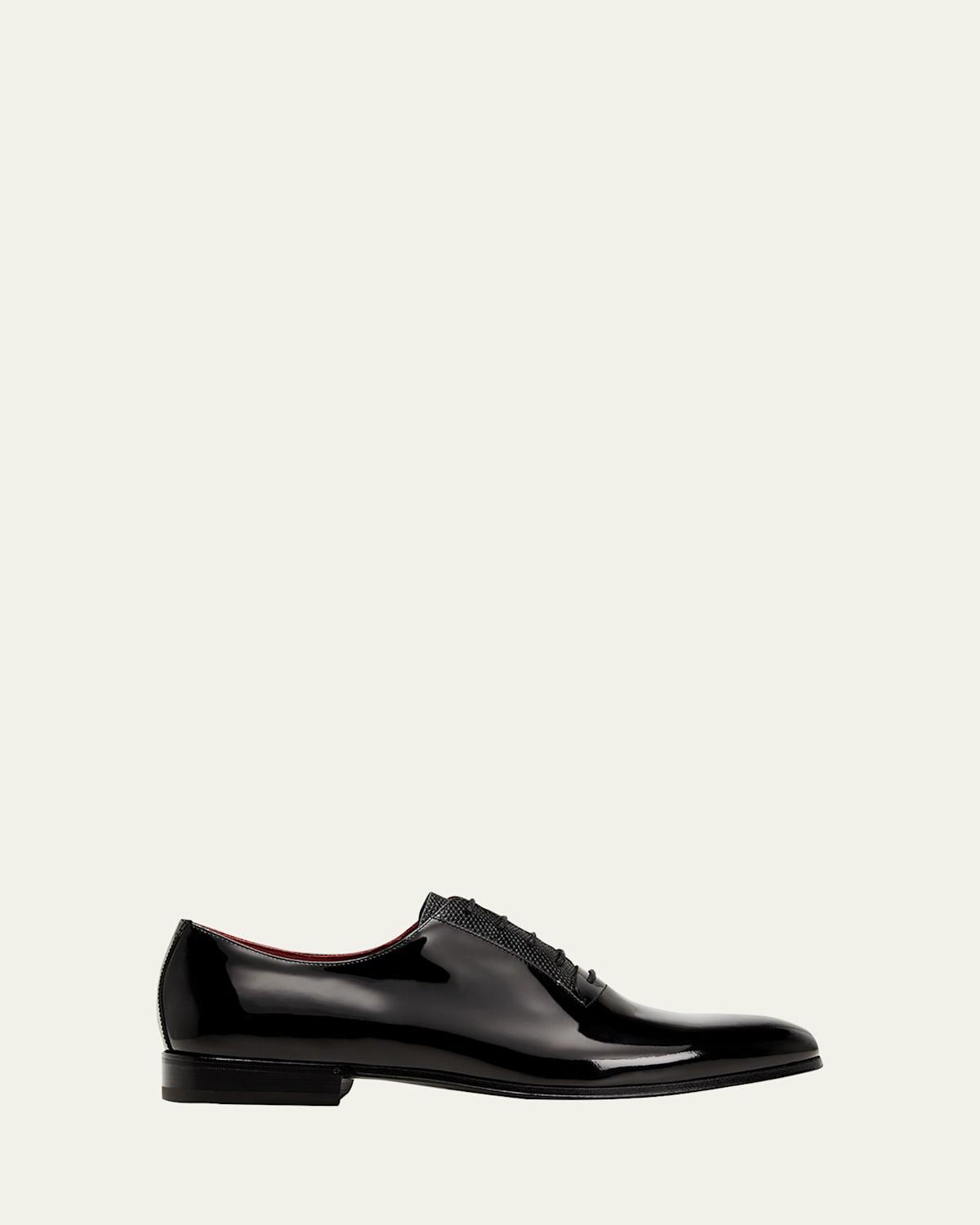 Mens Gianbattista Patent Leather Oxfords Product Image
