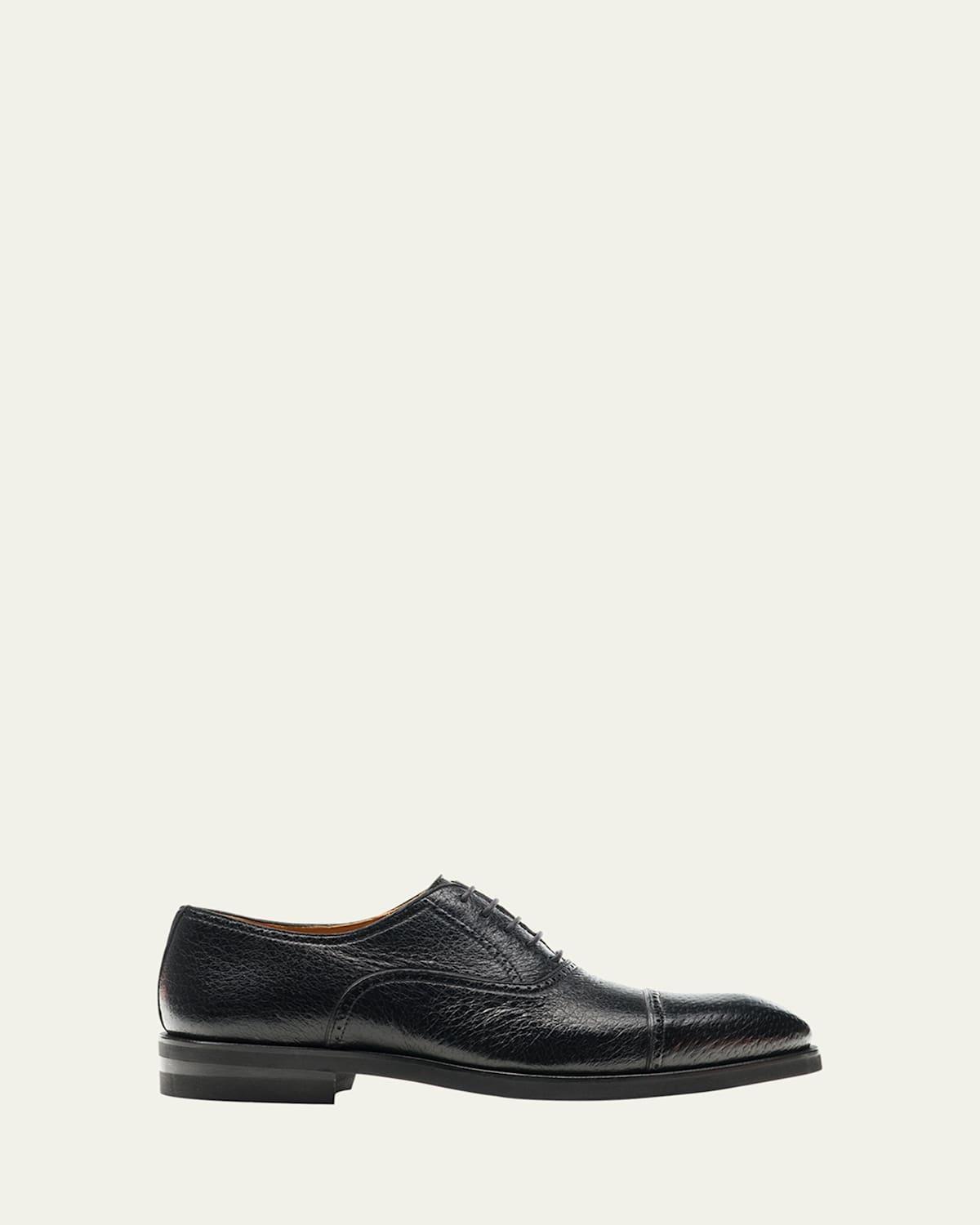 Mens Ica Brogue Peccary Leather Oxfords Product Image