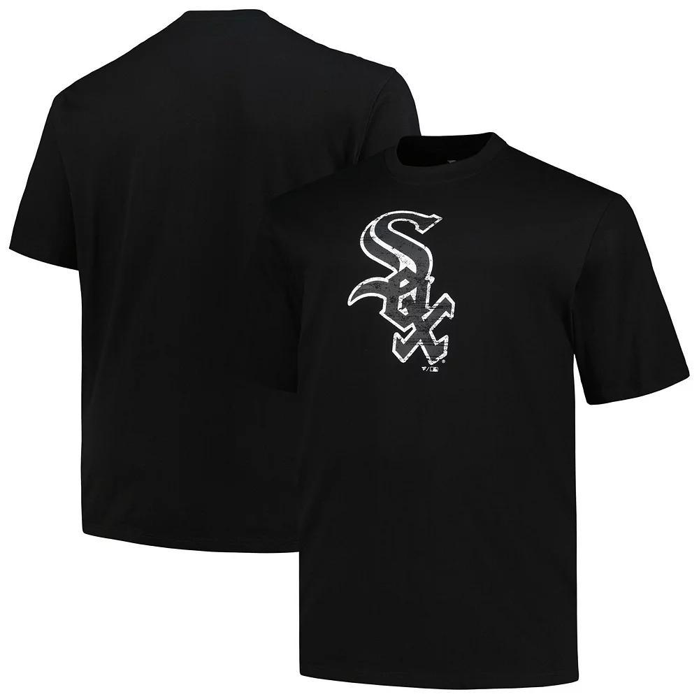Men's Profile Black Chicago White Sox Big & Tall Primary Logo T-Shirt, Size: 3XB Product Image