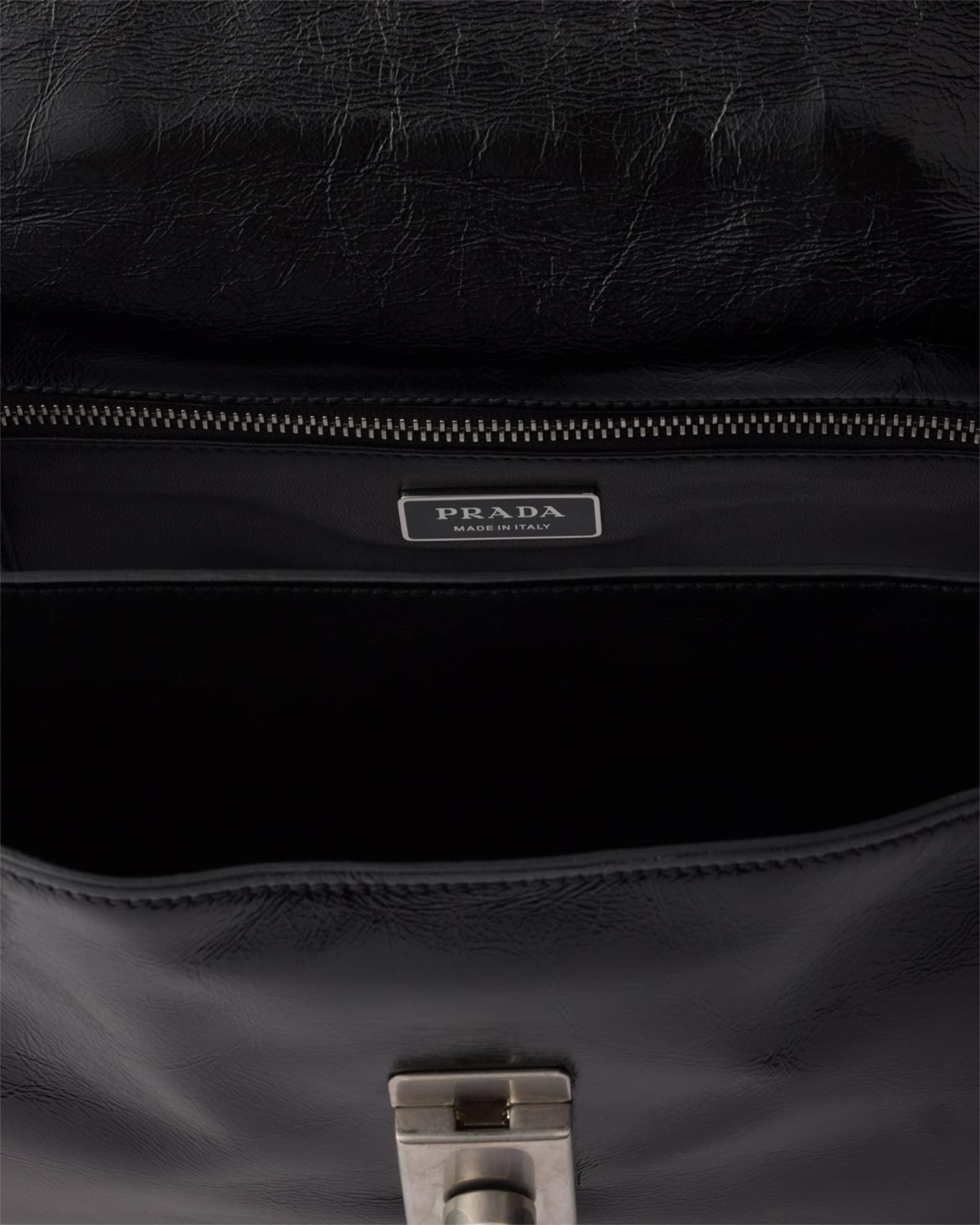 Medium Leather Top-Handle Handbag Product Image