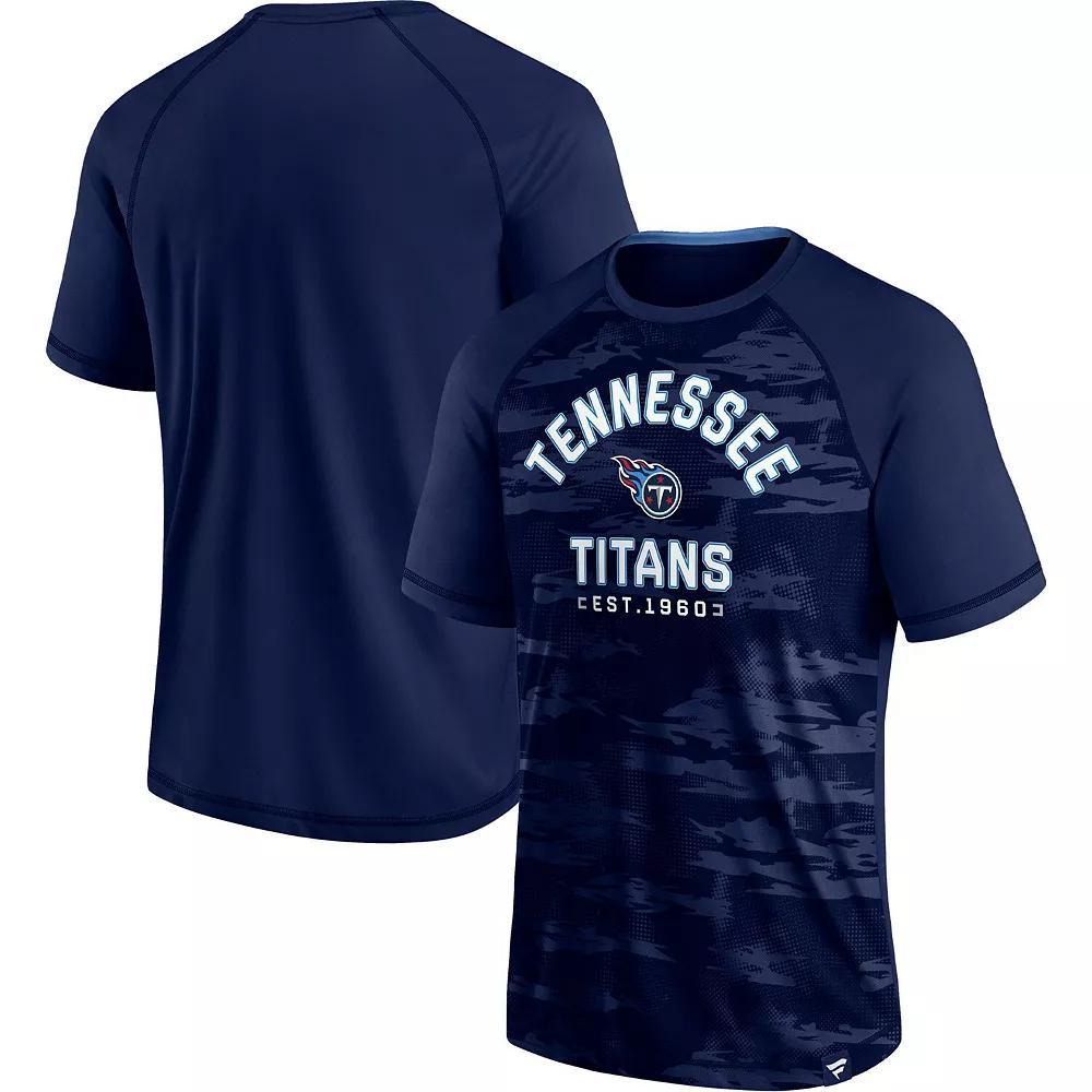 Men's Fanatics Branded Navy New England Patriots Hail Mary Raglan T-Shirt, Size: Large, Blue Product Image