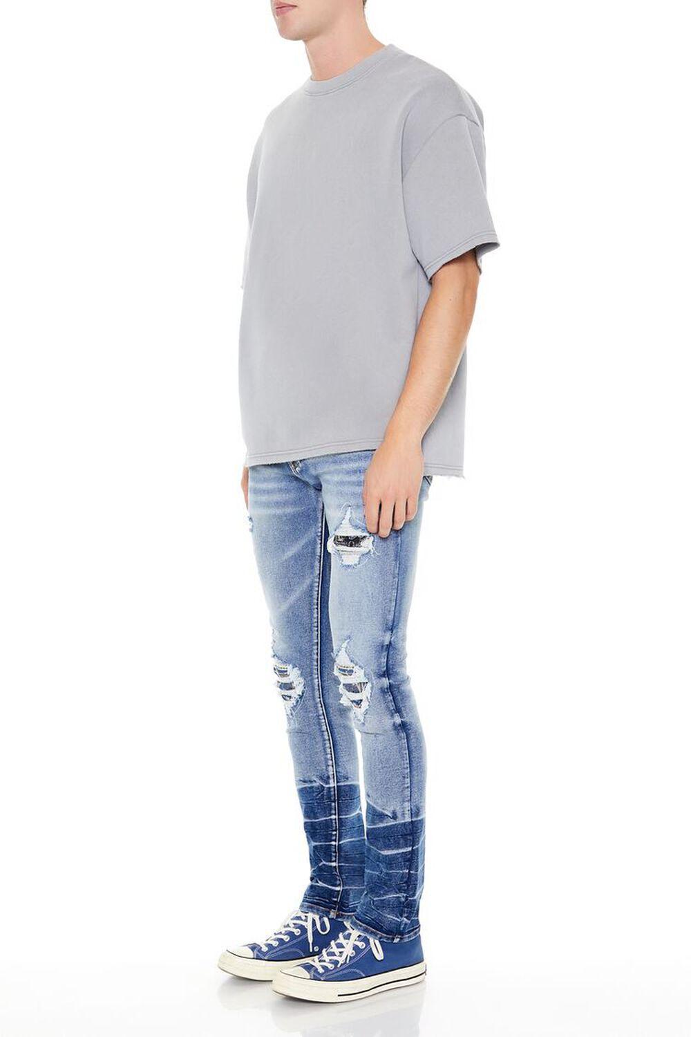 Distressed Acid Wash Skinny Jeans | Forever 21 Product Image