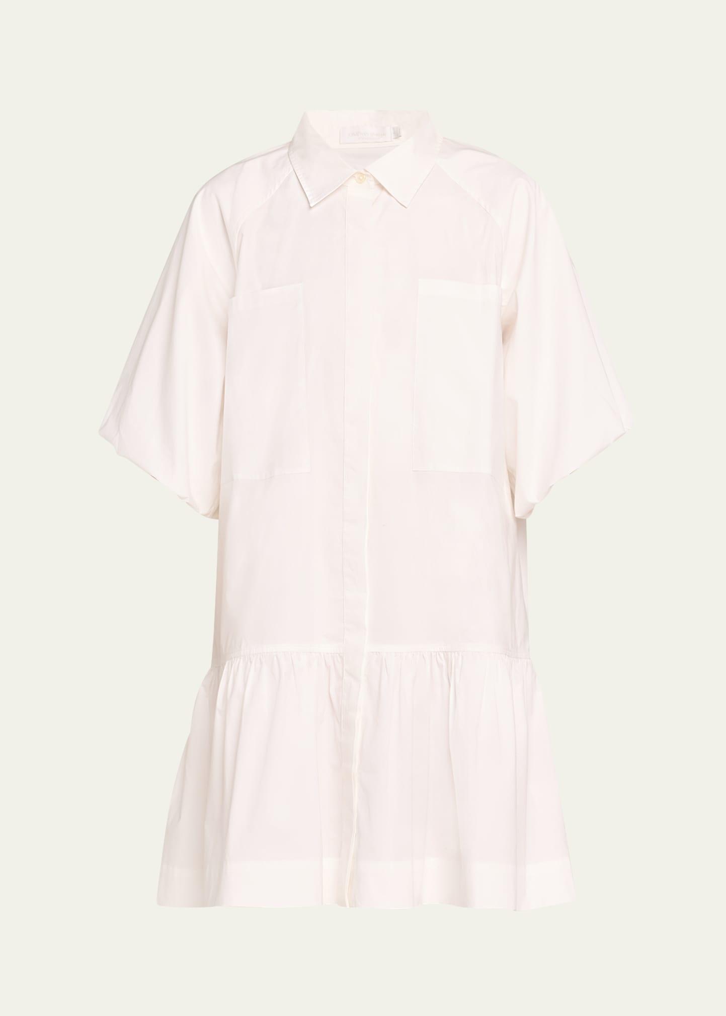 Womens Crissy Cotton Poplin Mini Shirtdress Product Image