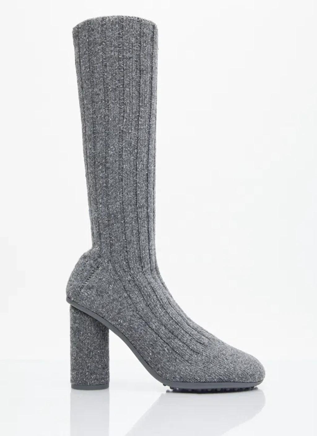 BOTTEGA VENETA Heeled Boots In Grey Product Image