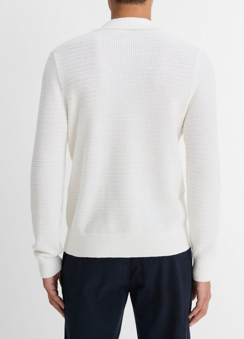 Mens Craftsman Rib Sweater with Johnny Collar Product Image