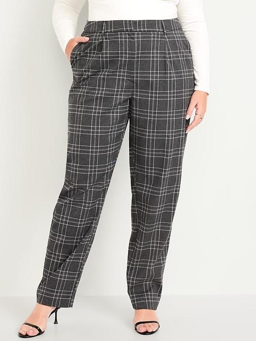 Extra High-Waisted Relaxed Slim Taylor Pants Product Image