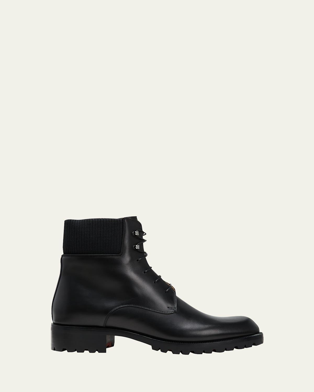 Mens Trapman Leather Boots Product Image