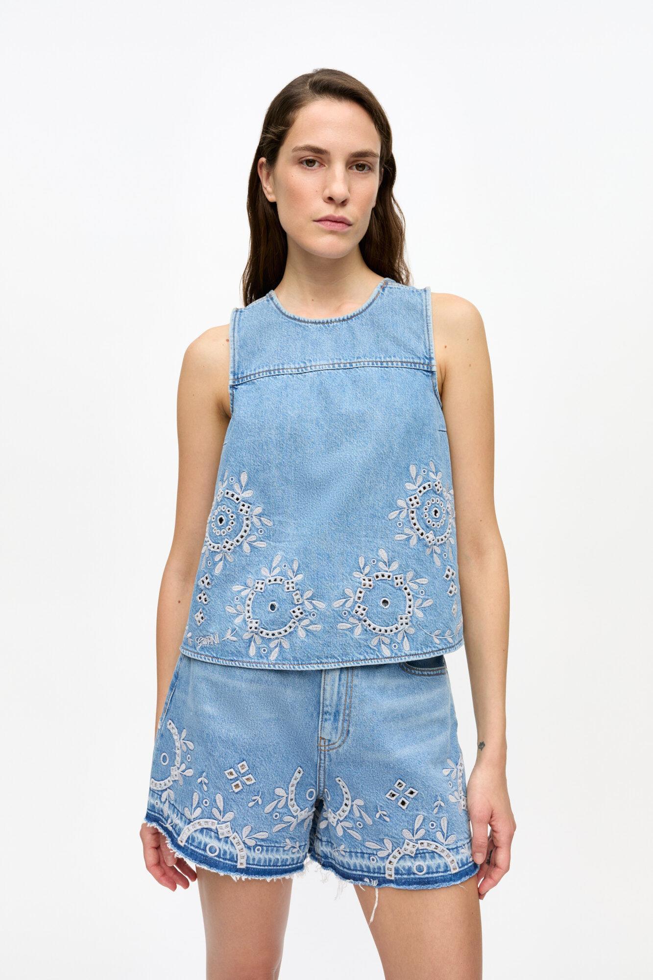 Broderie Anglaise Top Product Image