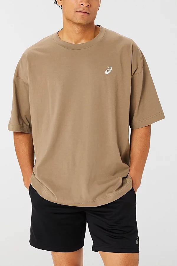 ASICS Spiral Relaxed Fit Athletic T-Shirt Top Mens at Urban Outfitters Product Image