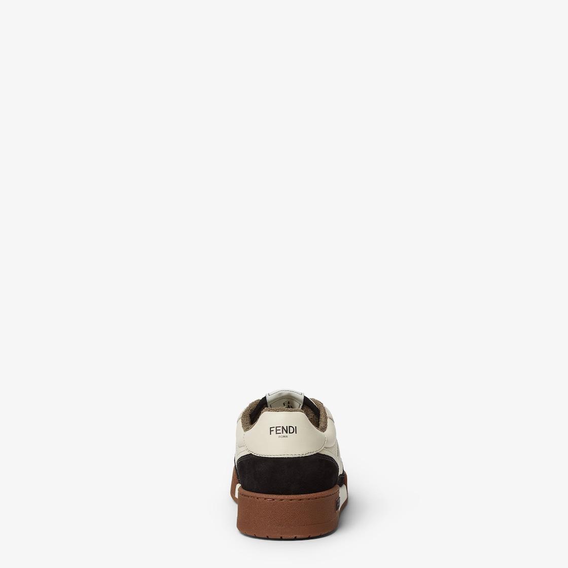 Fendi Match SneakersLow tops in black suede Product Image