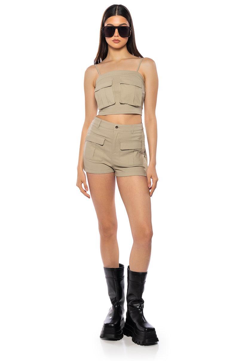 PENNIE CARGO CROP TOP Product Image