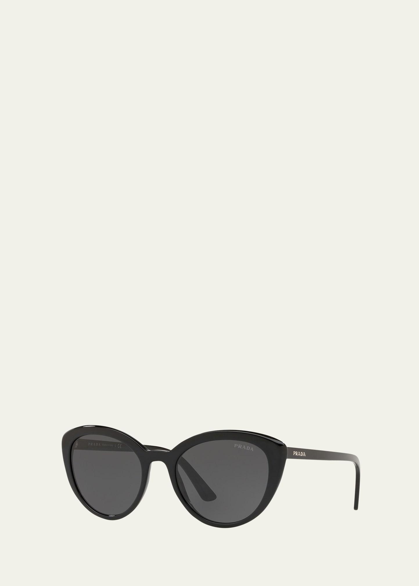 Semi-Transparent Acetate Cat-Eye Sunglasses Product Image