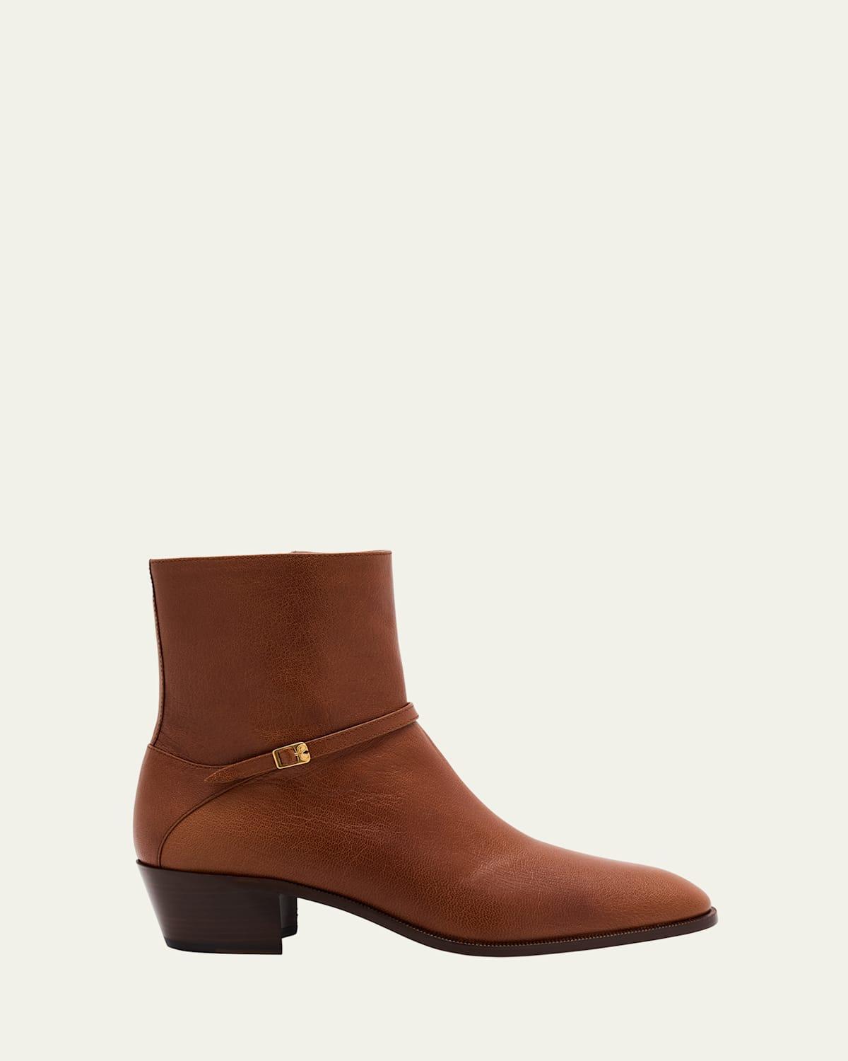 Valentino Garavani Mens Pat VLogo Boots Product Image