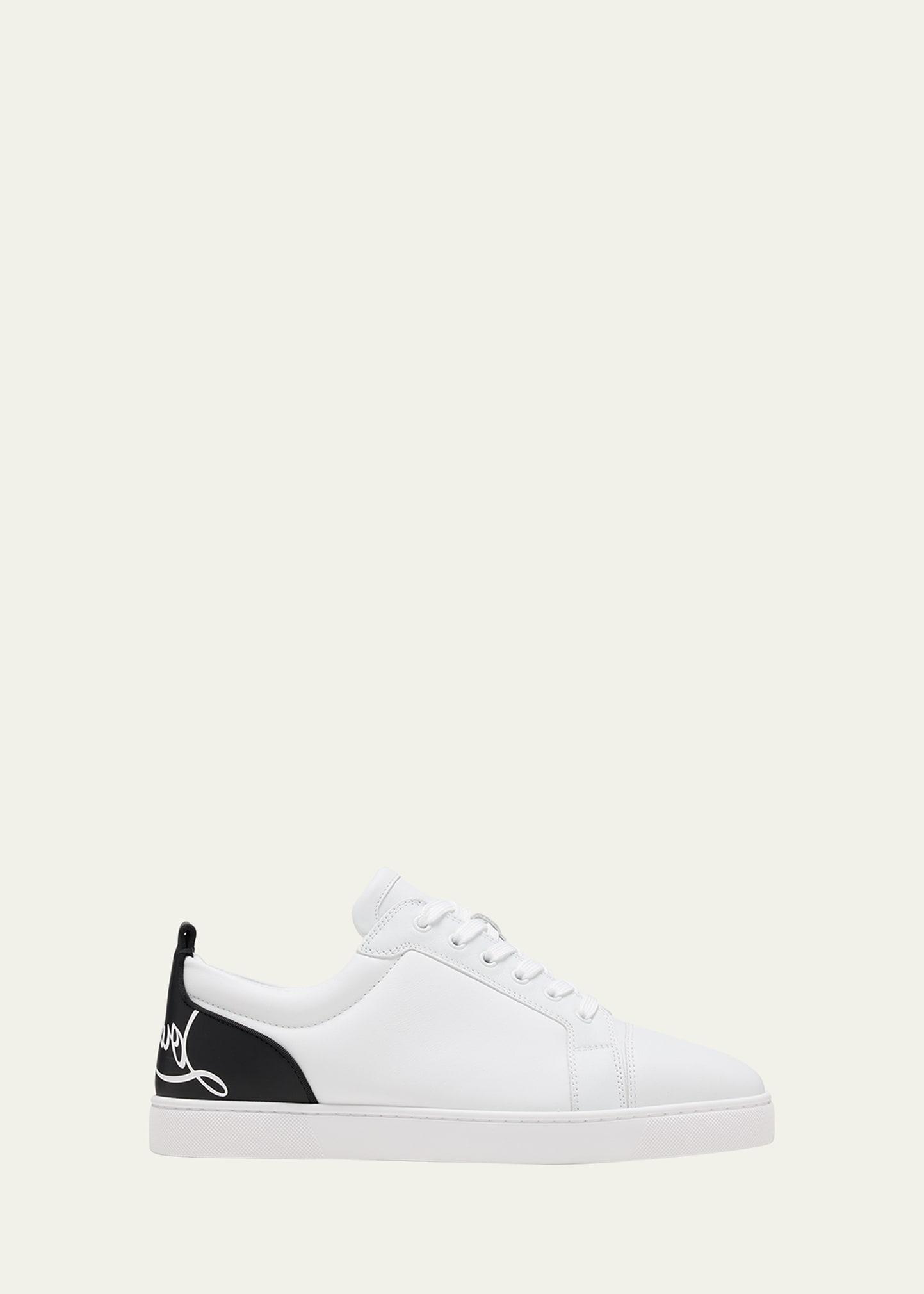 Mens Fun Louis Junior Low-Top Leather Sneakers Product Image