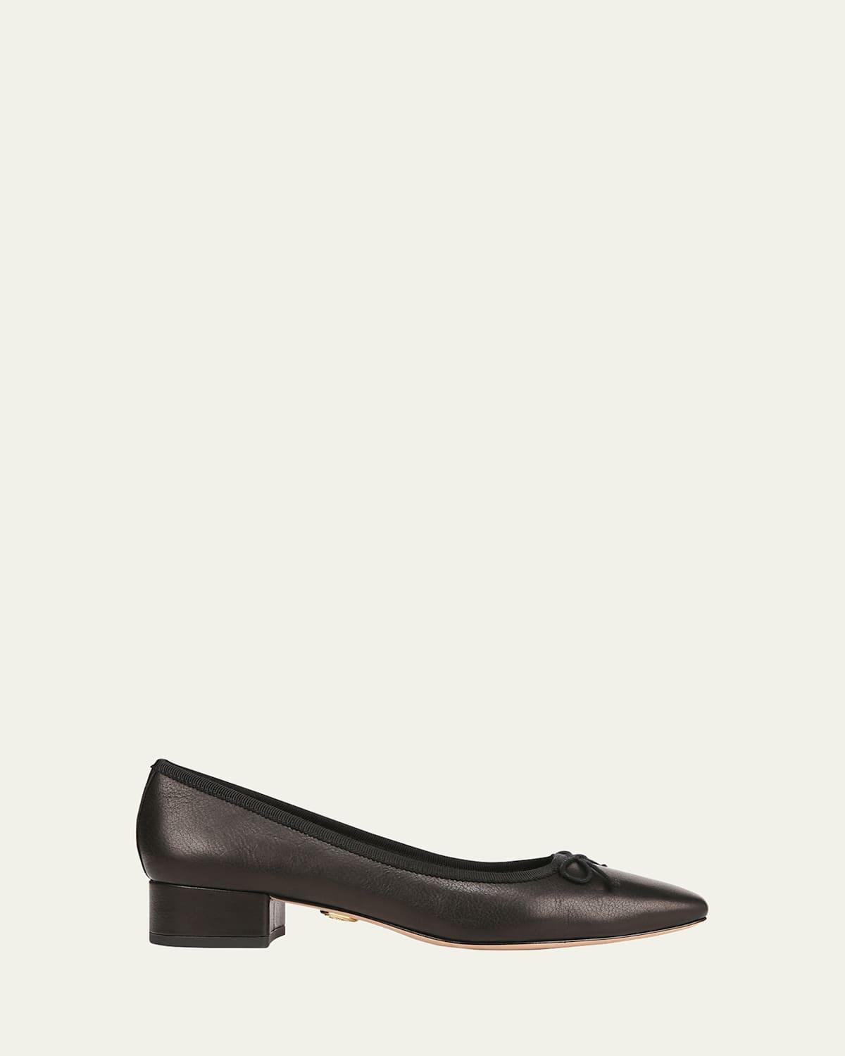 Womens Cecile 30MM Leather Pumps Product Image