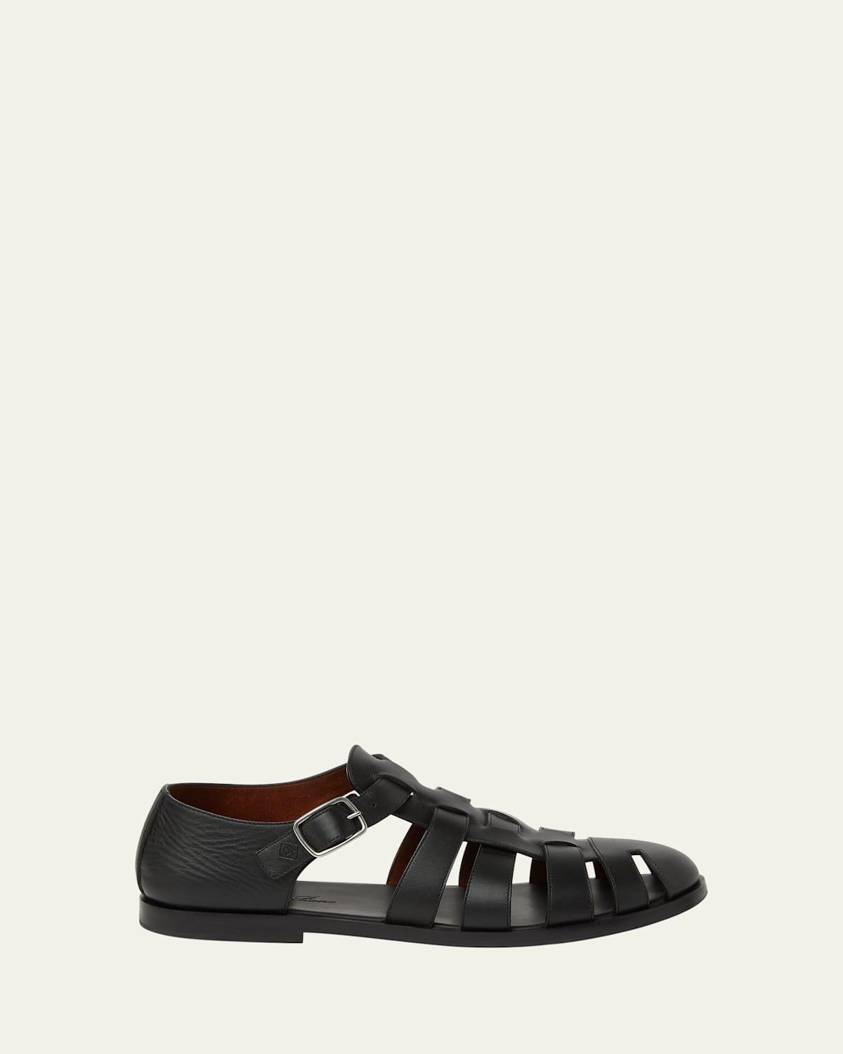 Mens Maxime Walk Leather Sandals Product Image