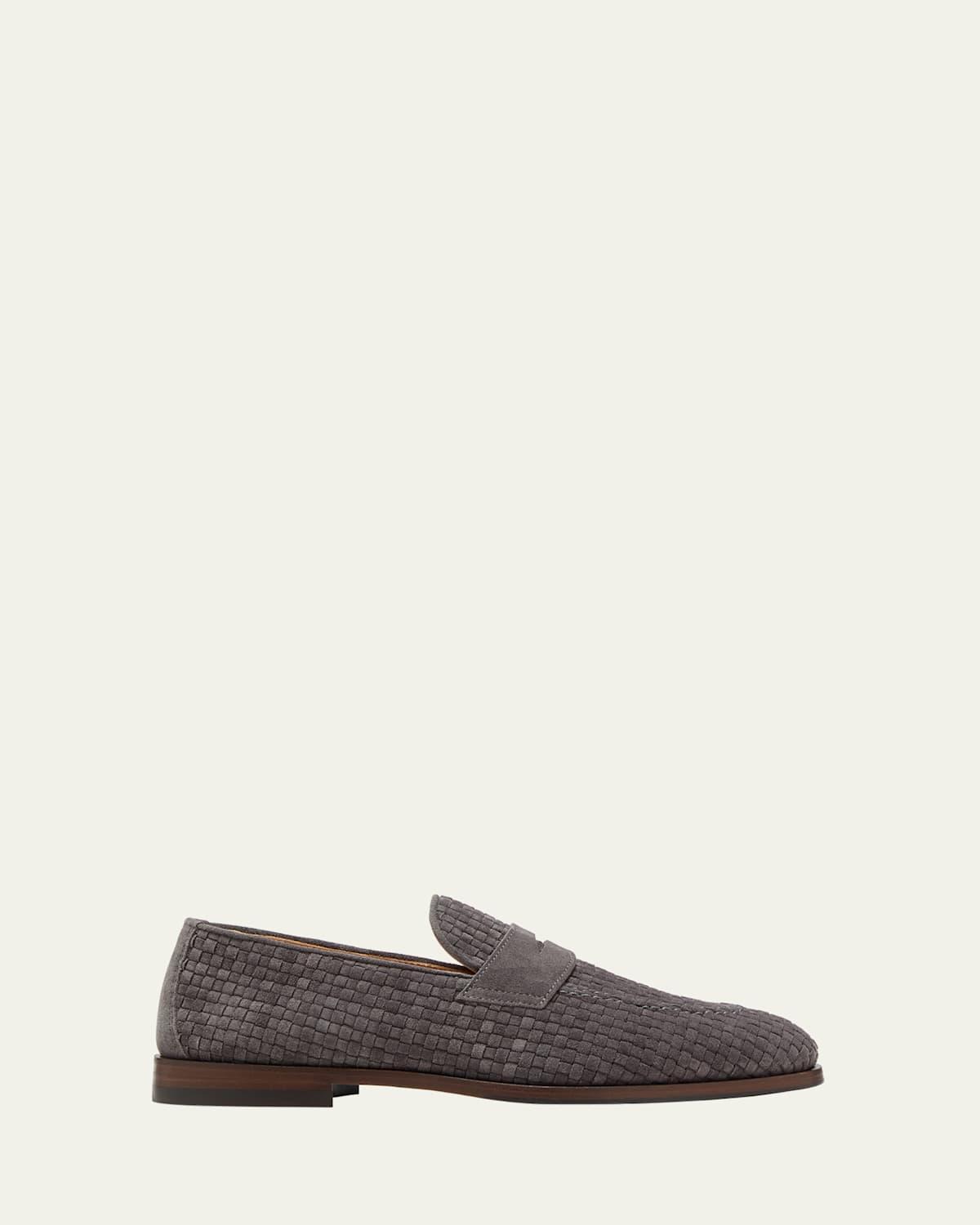 Mens Truro Leather Loafers Product Image