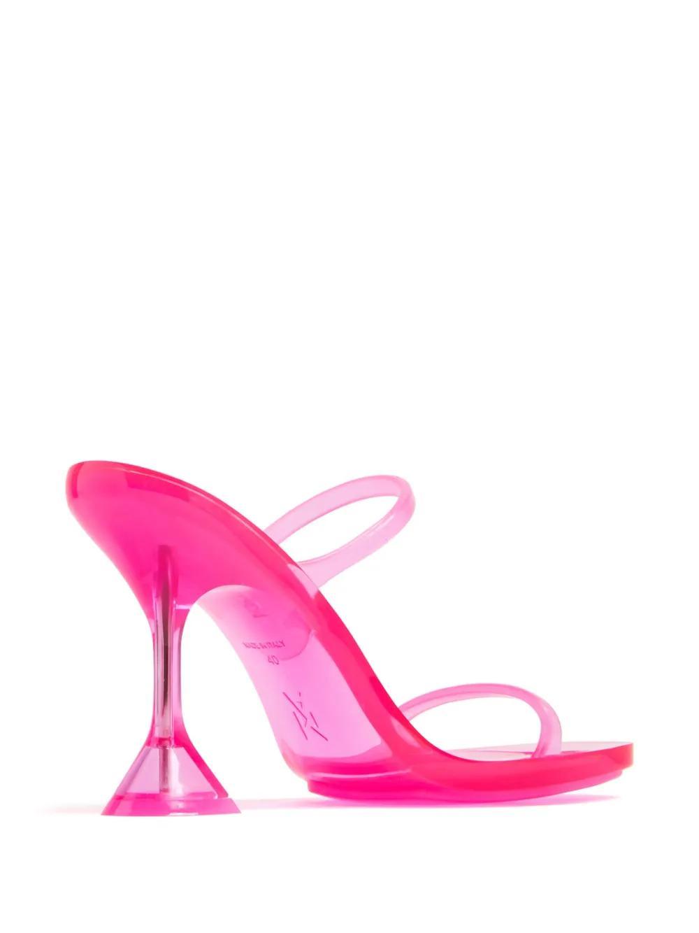 Brito 95mm translucent sandals Product Image