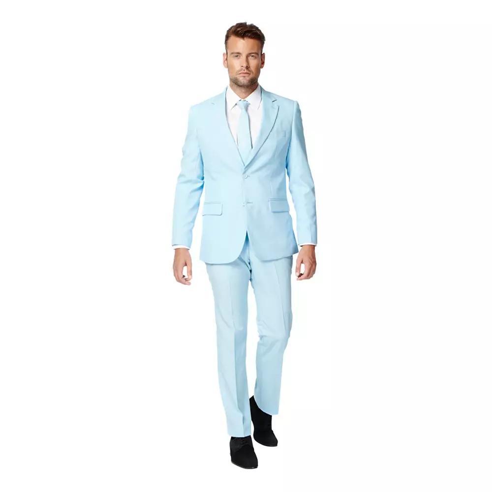 Mens OppoSuits Slim-Fit Solid Suit & Tie Set Product Image