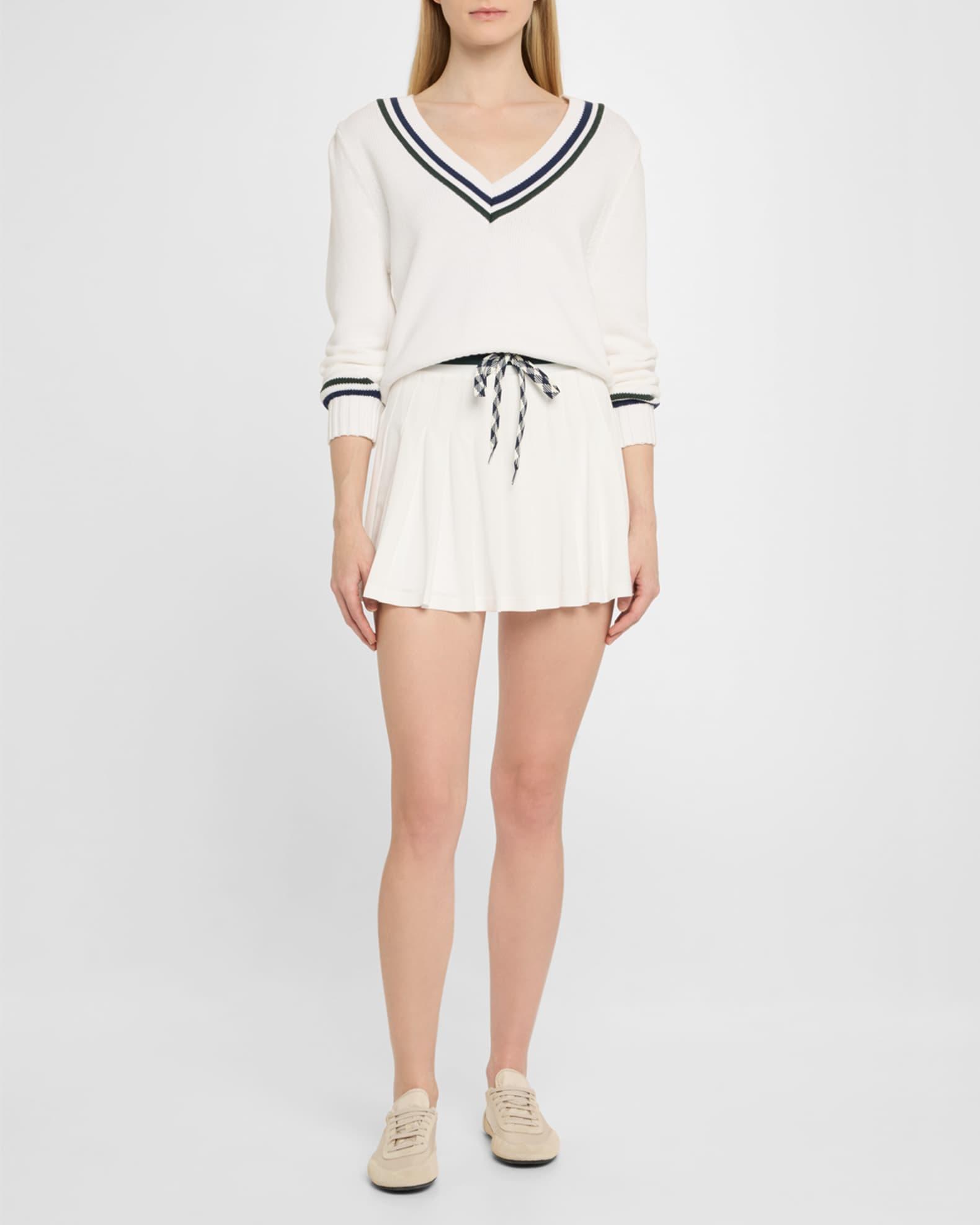 Laver Cadiz Pleated Tennis Mini Skirt Product Image