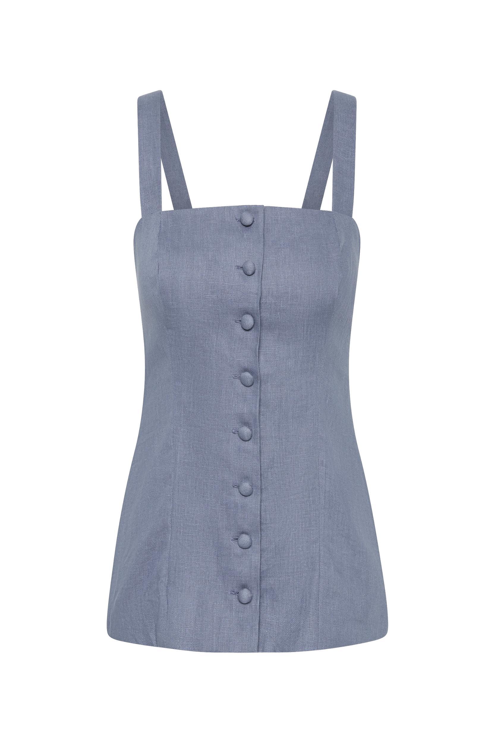 Corbiere Vest Cornflower Blue Product Image
