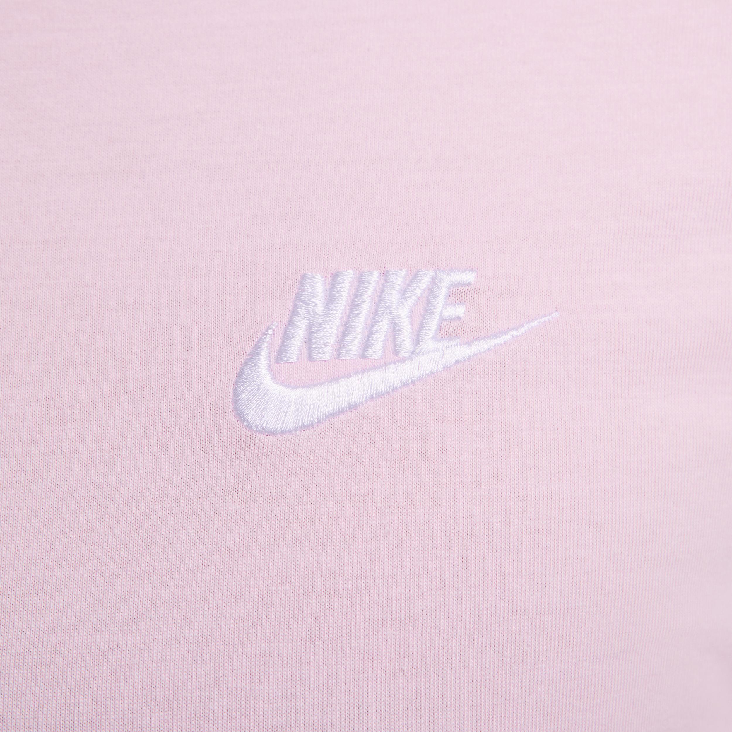 Nike Club unisex T-shirt in pink Product Image