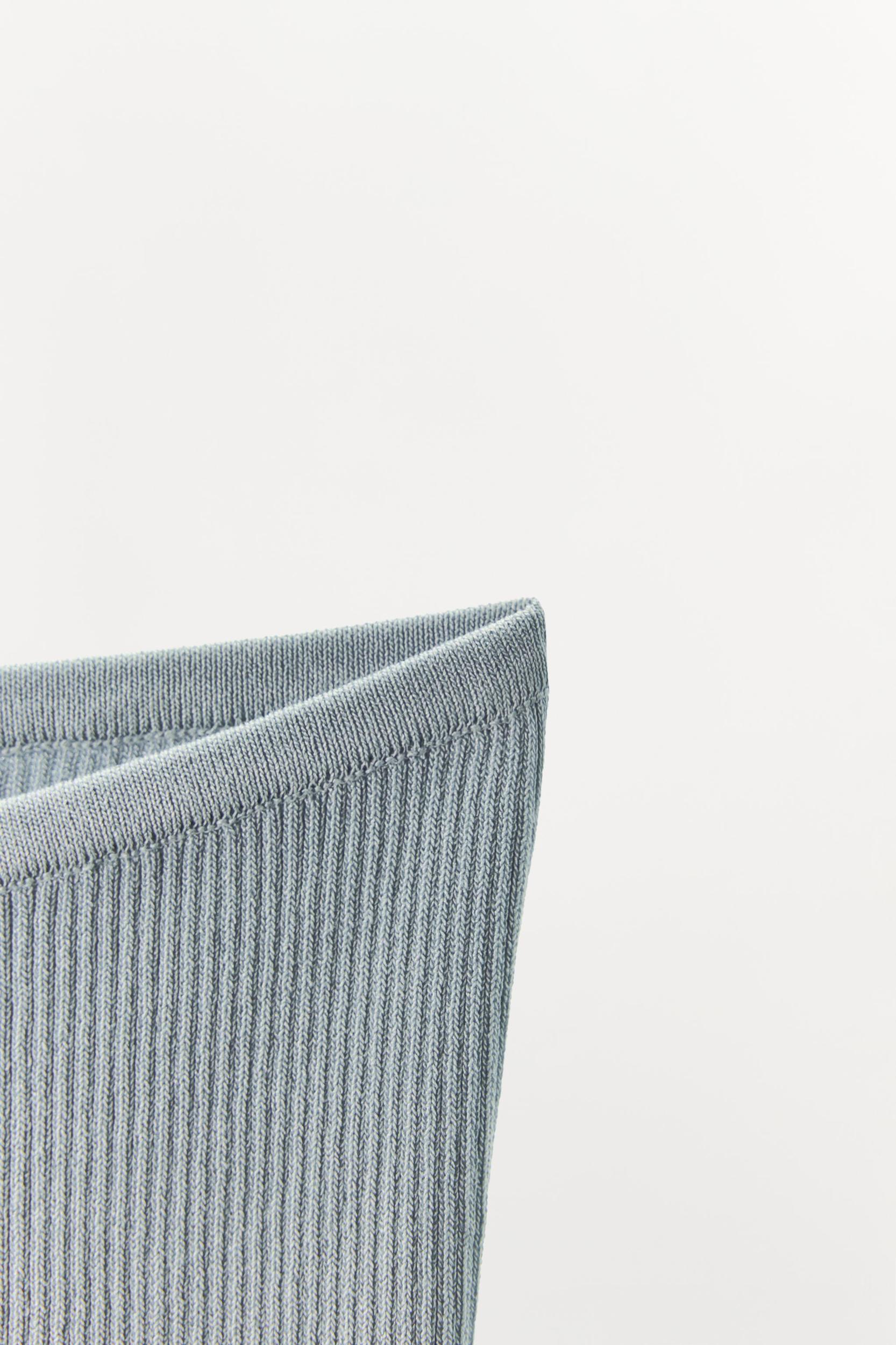 RIB KNIT SHORTS Product Image